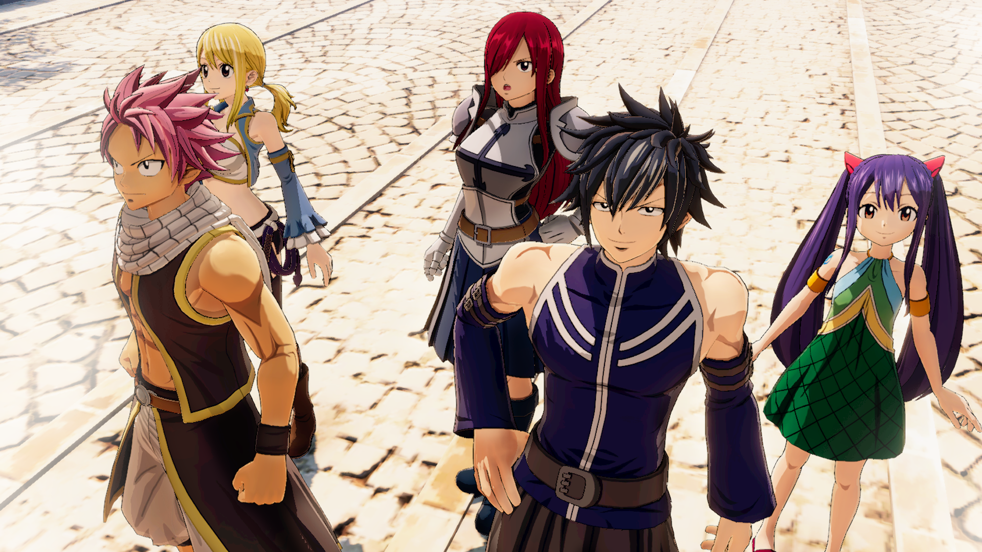 All Games Delta: Fairy Tail Game New Details and Screenshots